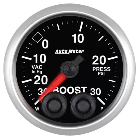 Autometer 2-1/16" 30 IN HG/30 PSI Vacuum/Boost Gauge Elite | Universal (5677)