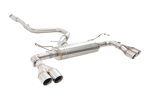 XForce 304 Stainless Steel Catback System | 2019-2022 Kia Forte / Forte 5 GT Sedan & Hatch (ESKC19CS)