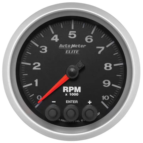 Autometer 3-3/8" 0-10000 RPM Tachometer Gauge Elite | Universal (5697)