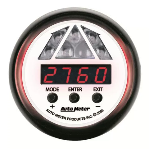 Autometer 2-1/16" 0-16000 RPM Digital Pro Shift Light Phantom | Universal (5787)