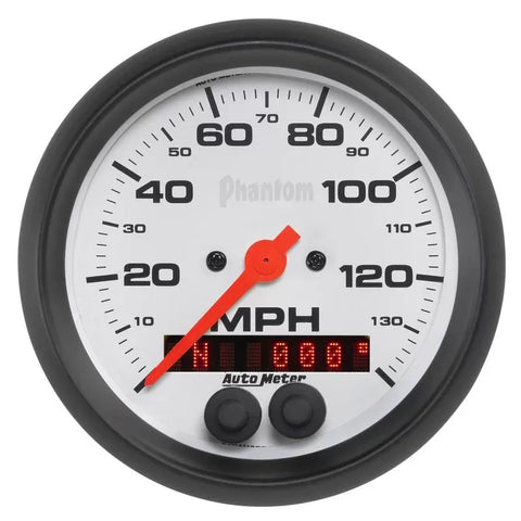 Autometer 3-3/8" 0-140 MPH Speedometer Gauge Phantom | Universal (5880)