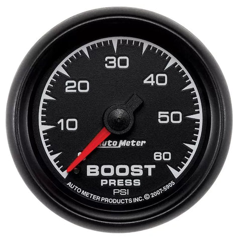 Autometer 2-1/16" 0-60 PSI Boost Gauge ES | Universal (5905)