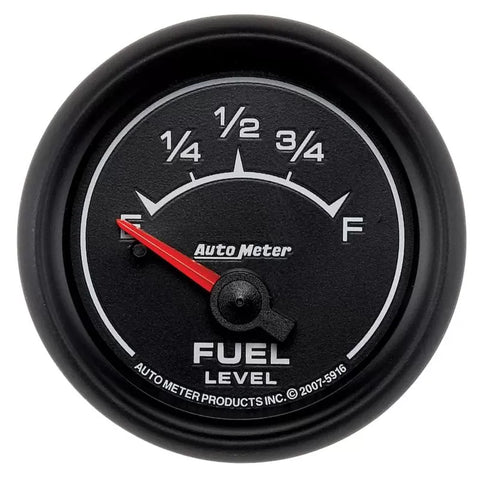 Autometer 2-1/16" 240-33 Ω SSE Fuel Level Gauge ES | Universal (5916)