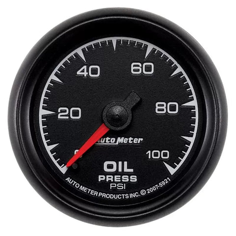 Autometer 2-1/16" 0-100 PSI Oil Pressure Gauge ES | Universal (5921)