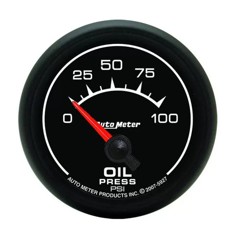 Autometer 2-1/16" 0-100 PSI Oil Pressure Gauge ES | Universal (5927)