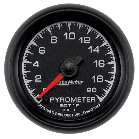 Autometer 2-1/16" 0-2000 °F Pyrometer EGT Gauge ES | Universal (5945)