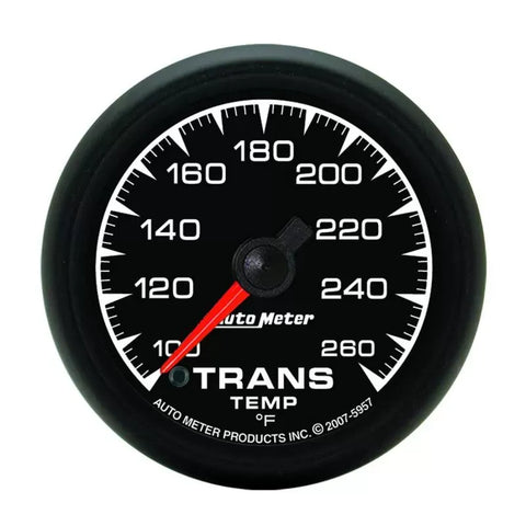Autometer 2-1/16" 100-260 °F Transmission Temp Gauge ES | Universal (5957)