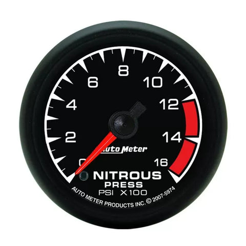 Autometer 2-1/16" 0-1600 PSI Nitrous Pressure Gauge ES | Universal (5974)