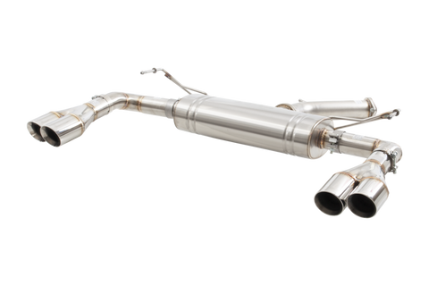 XForce 304 Stainless Steel Axleback | 2019-2022 Kia Forte / Forte 5 GT Sedan & Hatch (ESKC19AS)
