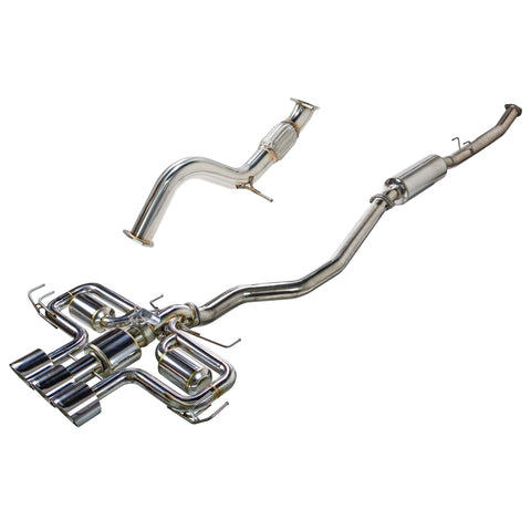 Remark Sports Touring Triple Tip Catback & Front Pipe | 2023+ Honda Civic Type-R (RK-C3076H-09)