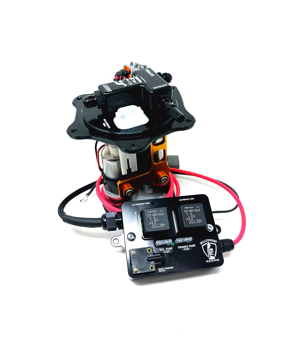 Mベンツ108-115-280ツインキャブ装備エンジン用リビルトへツト Bulletproof Racing Billet Double Pumper Kit | 2001-2006 Mitsubishi
