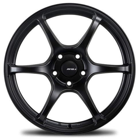 AVID1 AV26 Matte Black 18x8.5 | 5x114.3 (AV2618855H35BK)