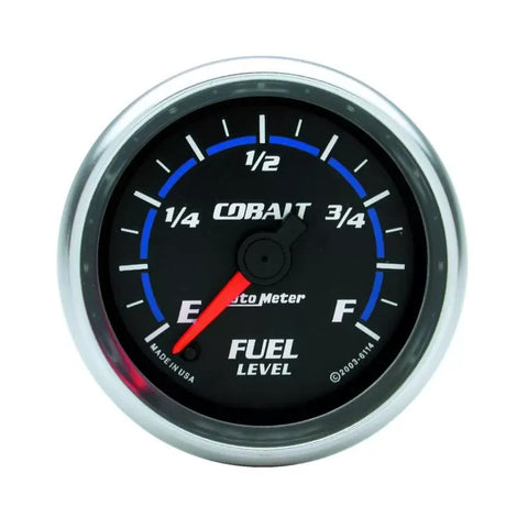 Autometer 2-1/16" Programmable 0-280 Ω Fuel Level Gauge Cobalt | Universal (6114)