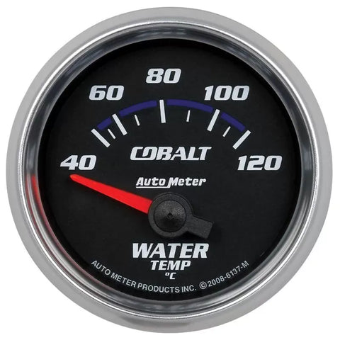 Autometer 2-1/16" 40-120 °C Water Temperature Gauge Cobalt | Universal (6137-M)