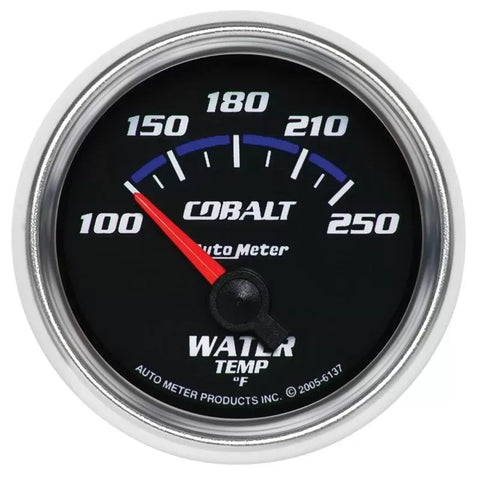 Autometer 2-1/16" 100-250 °F Water Temperature Gauge Cobalt | Universal (6137)