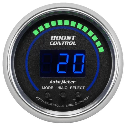 Autometer 2-1/16" 30 IN HG/30 PSI Boost Controller Gauge Cobalt | Universal (6181)