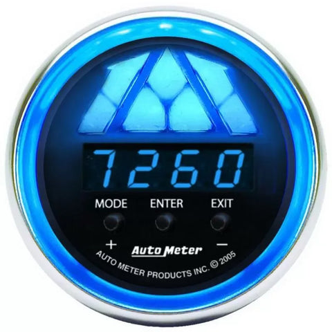Autometer 2-1/16" 0-16000 RPM Digital Pro Shift Light Cobalt | Universal (6187)