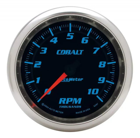 Autometer 3-3/8" 0-10000 RPM Tachometer Gauge Cobalt | Universal (6297)