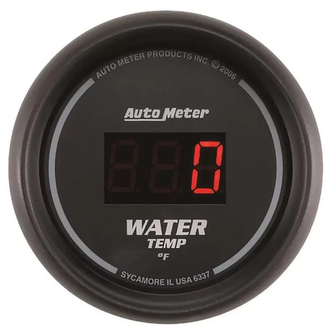 Autometer 2-1/16" 0-340 °F Digital Water Temperature Gauge SPORT-COMP | Universal (6337)
