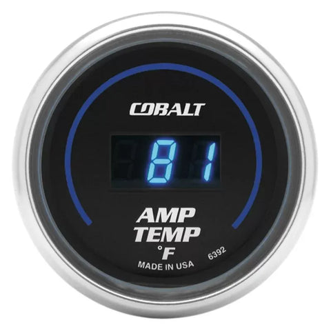 Autometer 2-1/16" 0-250 °F Stereo Amp Temperature Gauge Cobalt | Universal (6392)