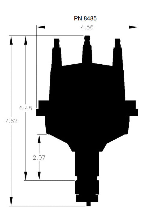MSD VW Billet Distributor | VW Type I Air Cooled Engines (8485)
