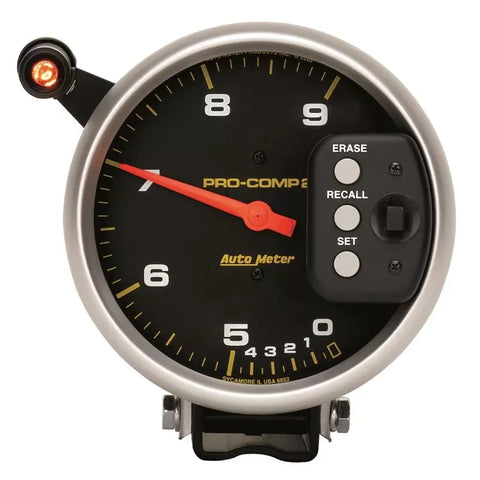 Autometer 5" 0-9000RPM Pedestal Tachometer Gauge PRO-COMP | Universal (6852)