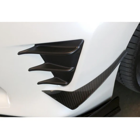 APR Carbon Fiber Front Bumper Canards | 2017-2021 Toyota GT-86 (AB APR Carbon Fiber Front Bumper Canards | 2017-2021 Toyota GT-86 (AB