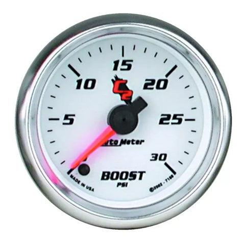 Autometer 2-1/16" 0-30 PSI Boost Gauge C2 | Universal (7160)
