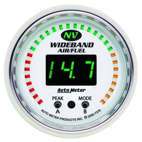 Autometer W2-1/16" WIDEBAND PRO AIR/FUEL RATIO Kit (7378)