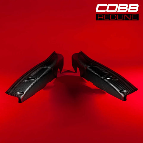 Cobb Tuning Subaru Redline Matte Carbon Fender Shrouds | 2022-2025 WRX (746170-RMC)