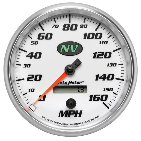 Autometer 5" 0-160 MPH Speedometer Gauge NV | Universal (7489)