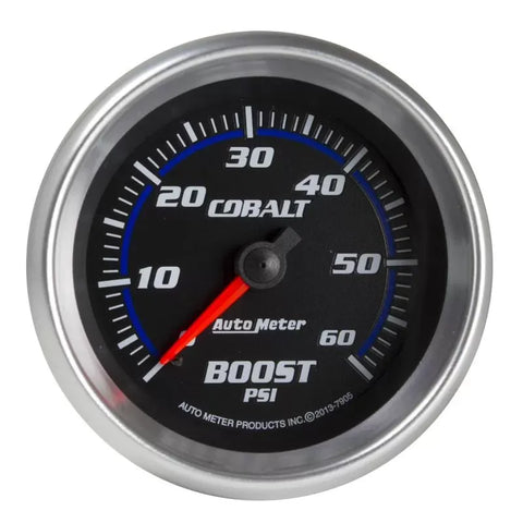 Autometer 2-5/8" 0-60 PSI Boost Gauge Cobalt | Universal (7905)