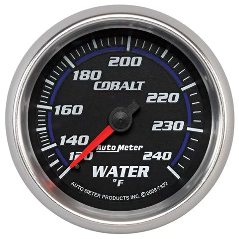 Autometer 2-5/8" 120-240 °F Water Temperature Gauge Cobalt | Universal (7932)