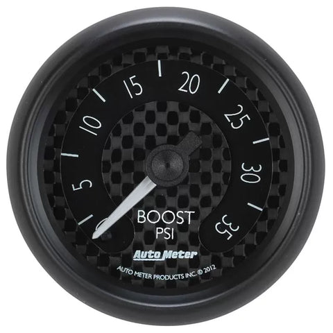 Autometer 2-1/16" 0-35 PSI Boost Gauge GT | Universal (8004)