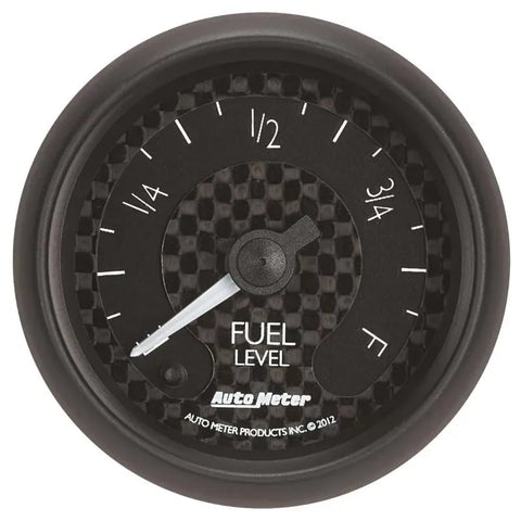 Autometer 2-1/16" Programmable 0-280 Ω Fuel Level Gauge GT Series | Universal (8010)