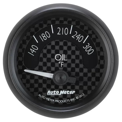 Autometer 2-1/16" 140-300 °F Oil Temperature Gauge GT | Universal (8048)