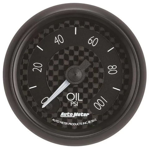 Autometer 2-1/16" 0-100 PSI Oil Pressure Gauge GT | Universal (8053)
