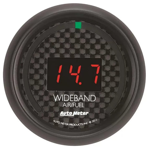 Autometer 2-1/16" 10:1-17:1 AFR Air/Fuel Ratio-Wideband Gauge GT | Universal (8079)