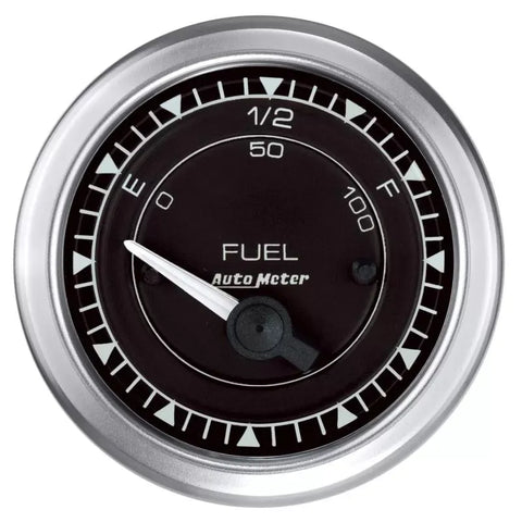 Autometer 2-1/16" 0-90 Ω Fuel Level Gauge Chrono | Universal (8114)