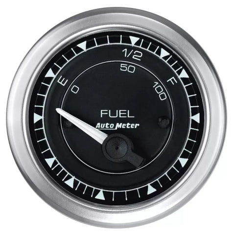 Autometer 2-1/16" 73 E 8-12F Ω Fuel Level Gauge Chrono | Universal (8115)