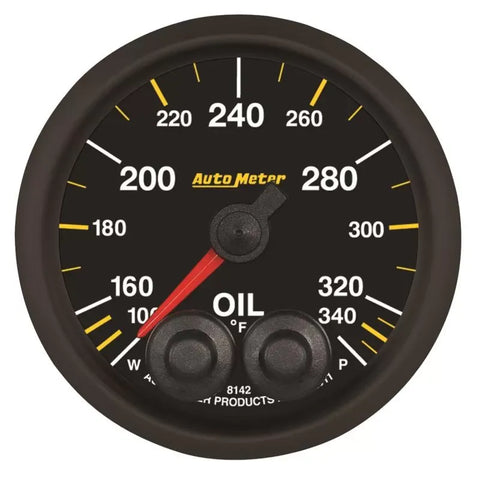 Autometer 2-1/16" 100-340 °F Oil Temperature Gauge NASCAR CAN | Universal (8142-05702)