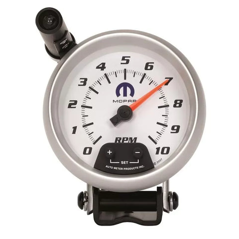 Autometer 3-3/4" 0-10000 RPM Pedestal Tachometer Gauge MOPAR | Universal (880037)