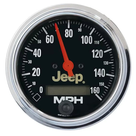 Autometer 3-3/8" 0-160 MPH Speedometer Gauge Jeep | Universal (880244)
