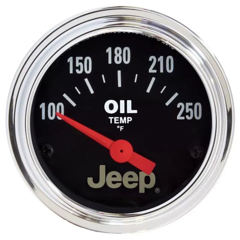 Autometer 2-1/16" 100-250 °F Transfer Case Temp Gauge Jeep | Universal (880430)