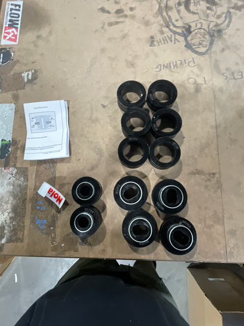 Nolathane Body Mount Bushing Set | 1982-2003 Chevrolet S10, 1991-2003 GMC Sonoma, and 1982-1990 GMC S15 (REV220.0020) - Return