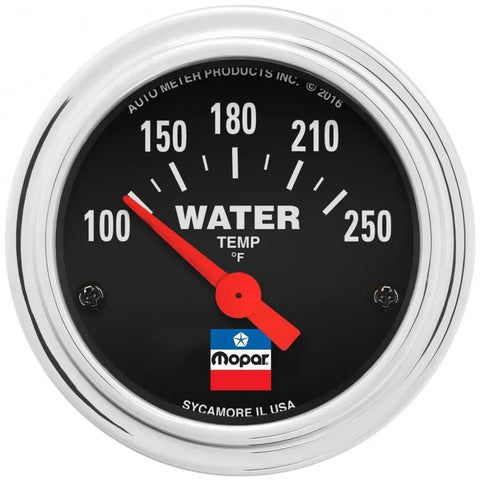 Autometer 2" 100-250`F Water Temperature Gauge MOPAR CLASSIC | Universal (880787)
