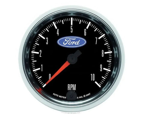 Autometer 3-3/8" 0-10000 RPM Tachometer Gauge FORD | Universal (880826)
