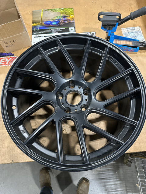 Anovia Wheels Elder Raven Black 18x9.5 - Right Side | 5x114.3 (ART105189551142273SBR) - Return