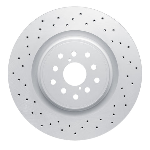 DFC Front Drilled Hi-Carbon Alloy Geomet Coated Rotor | 2018-2021 Subaru WRX STI (920-13041)