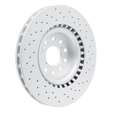 DFC Front Drilled Hi-Carbon Alloy Geomet Coated Rotor | 2017-2026 Honda Civic Type-R (920-59065)